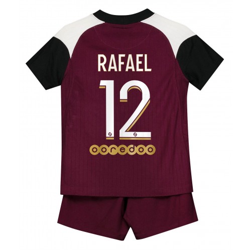 Paris Saint-Germain PSG Dres Rafael 12 Dječji Treći 2021 Kratkih Rukava Paris Saint-Germain PSG Dres Rafael 12 Dječji Treći 2021 Kratkih Rukava